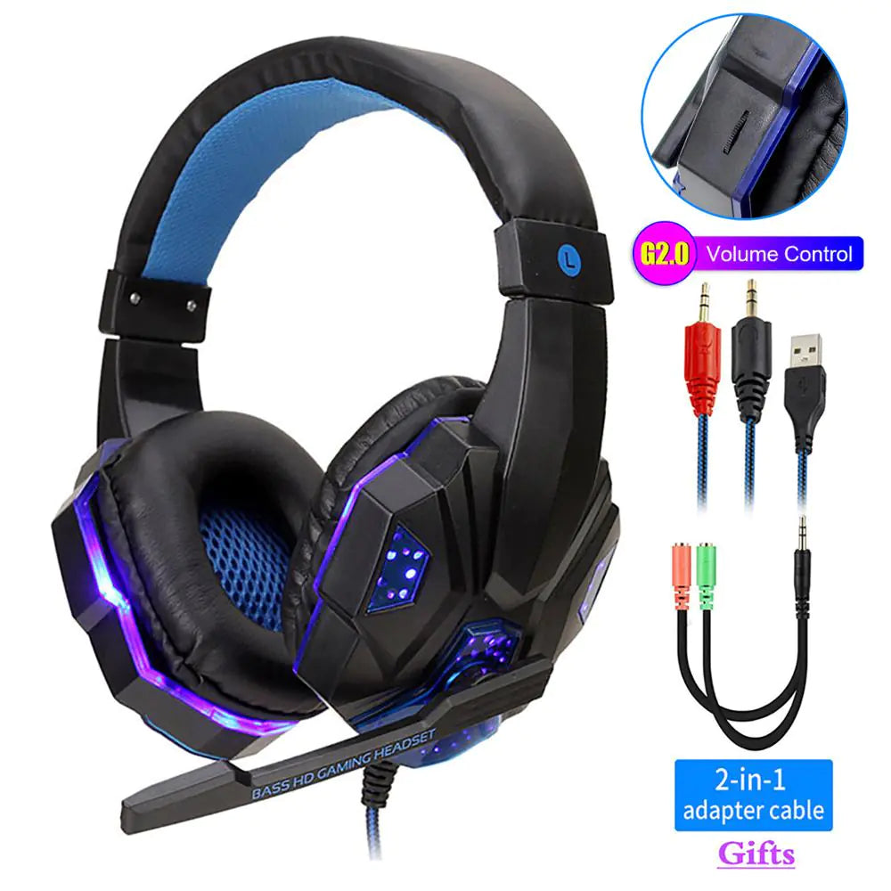 Multi-System Wired Gamer Headset