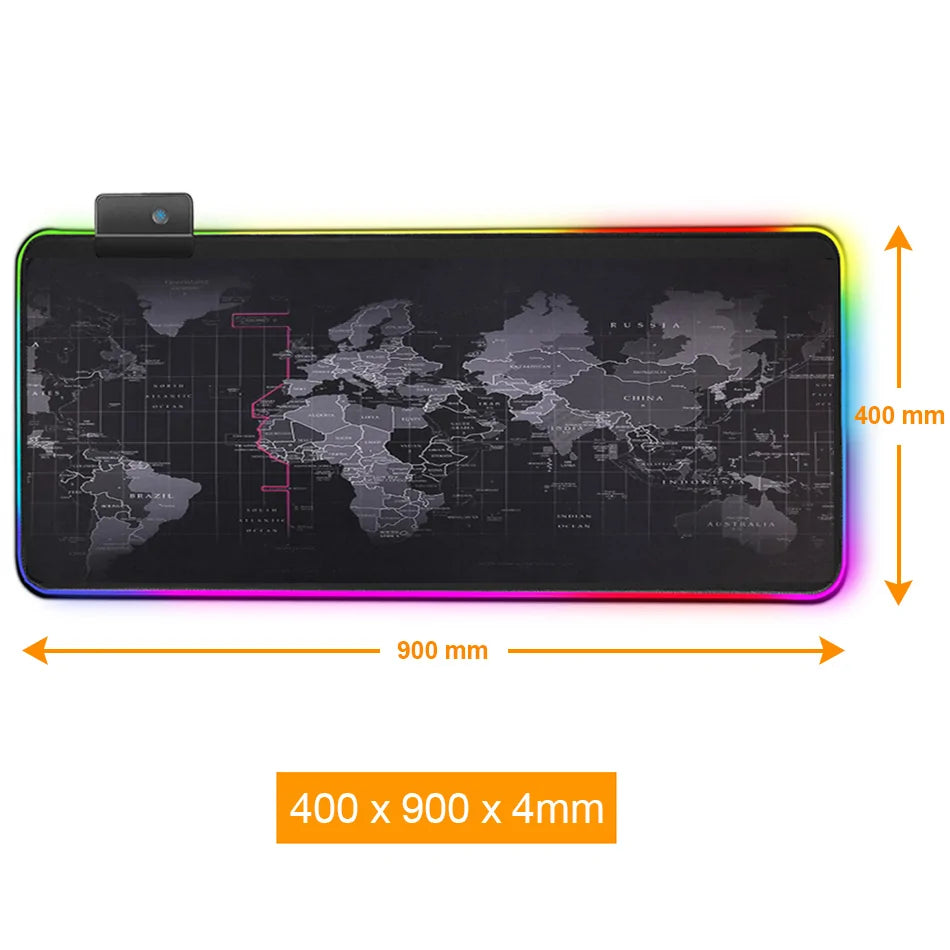 RGB Soft Gaming Mouse Pad