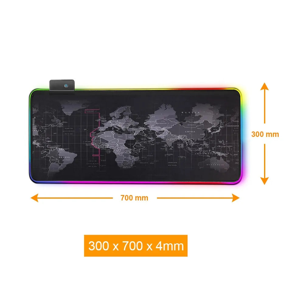 RGB Soft Gaming Mouse Pad