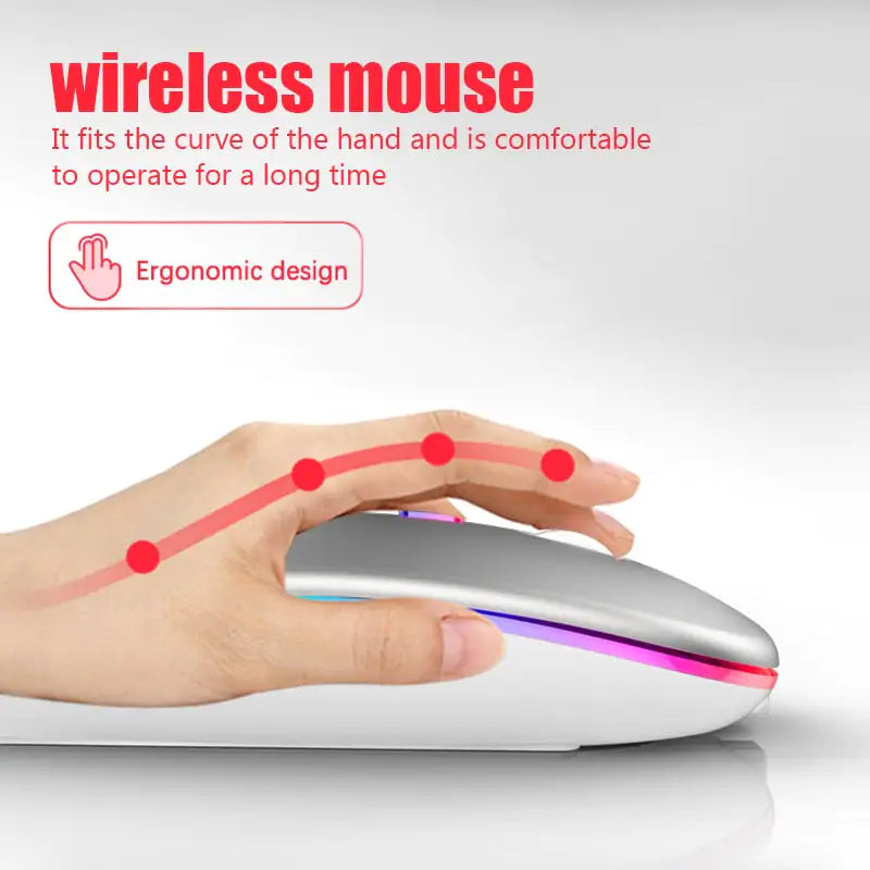 Mechanical Switches Wireless Mouse