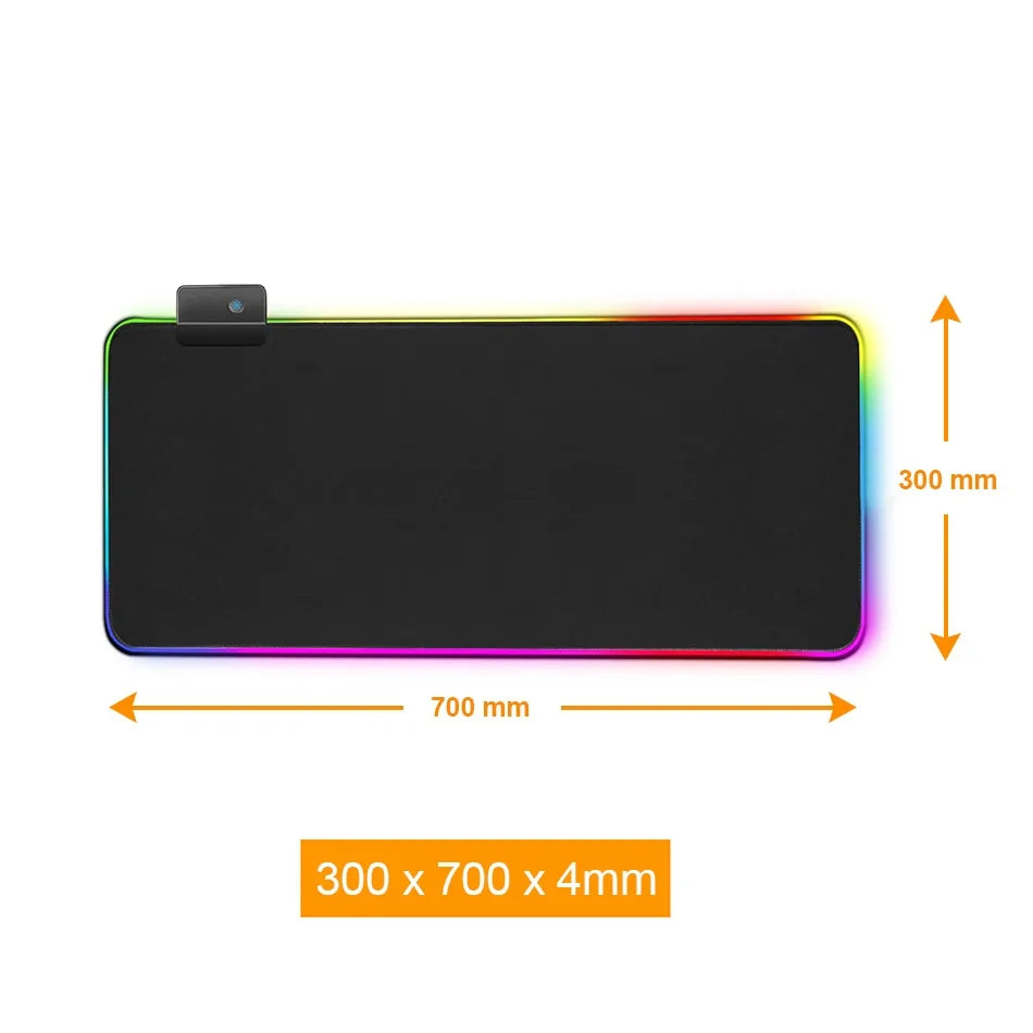 RGB Soft Gaming Mouse Pad