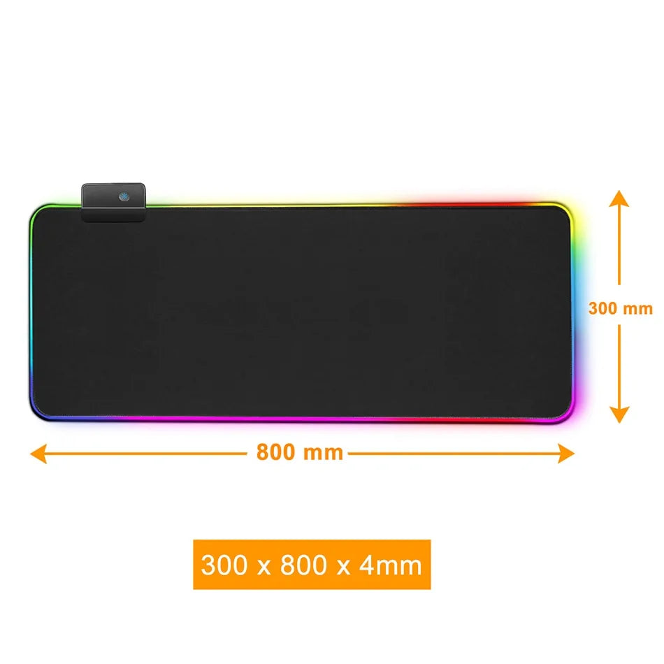 RGB Soft Gaming Mouse Pad