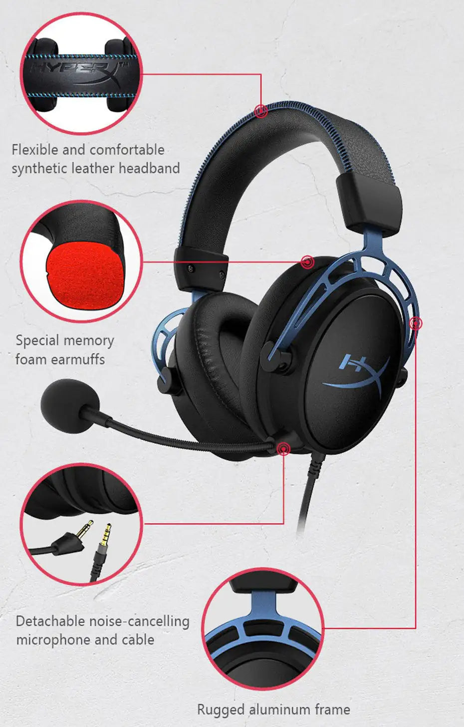 Surround Sound Gaming Headphone with Microphone