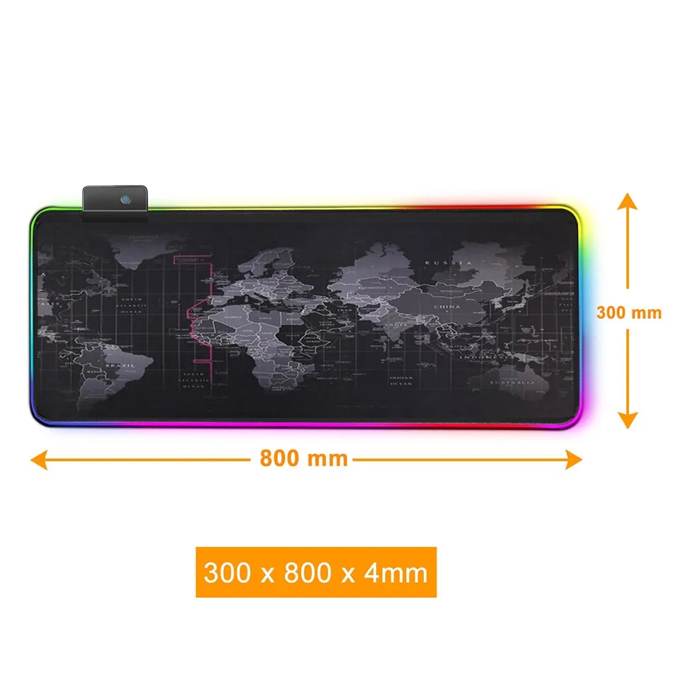 RGB Soft Gaming Mouse Pad