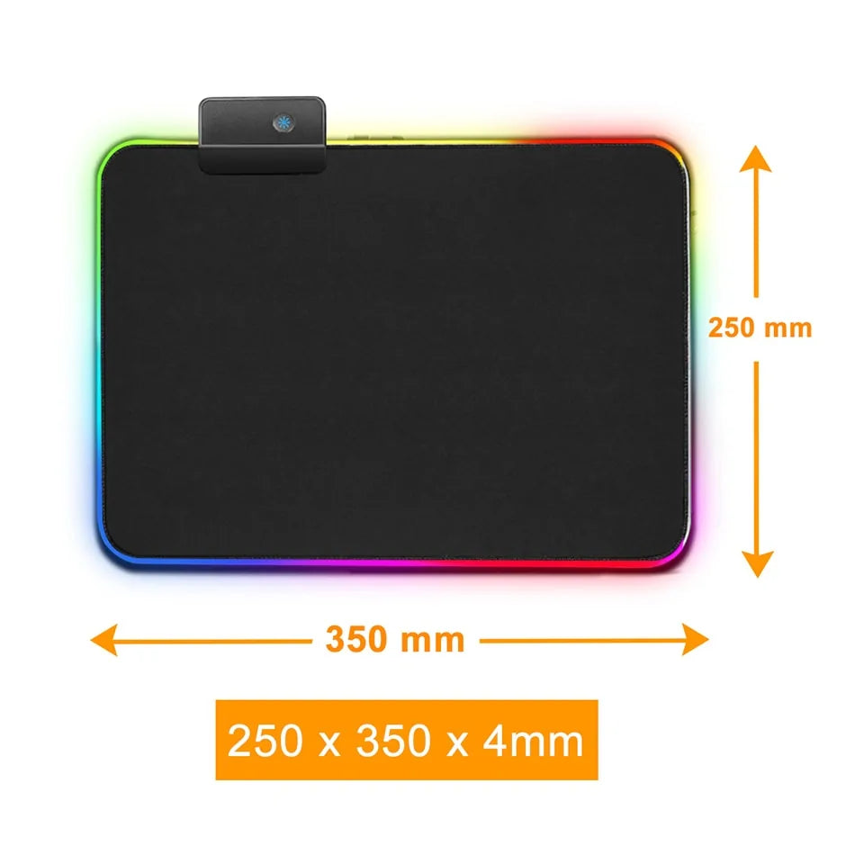 RGB Soft Gaming Mouse Pad