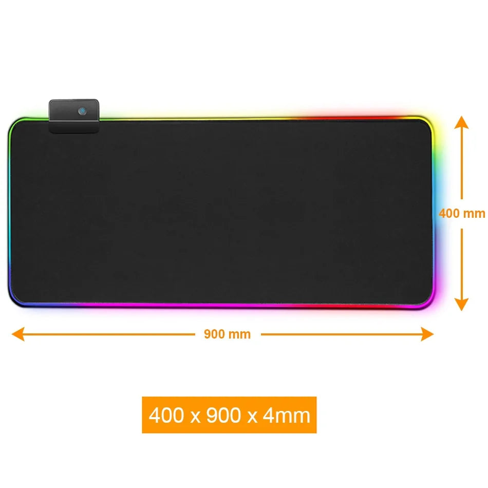 RGB Soft Gaming Mouse Pad